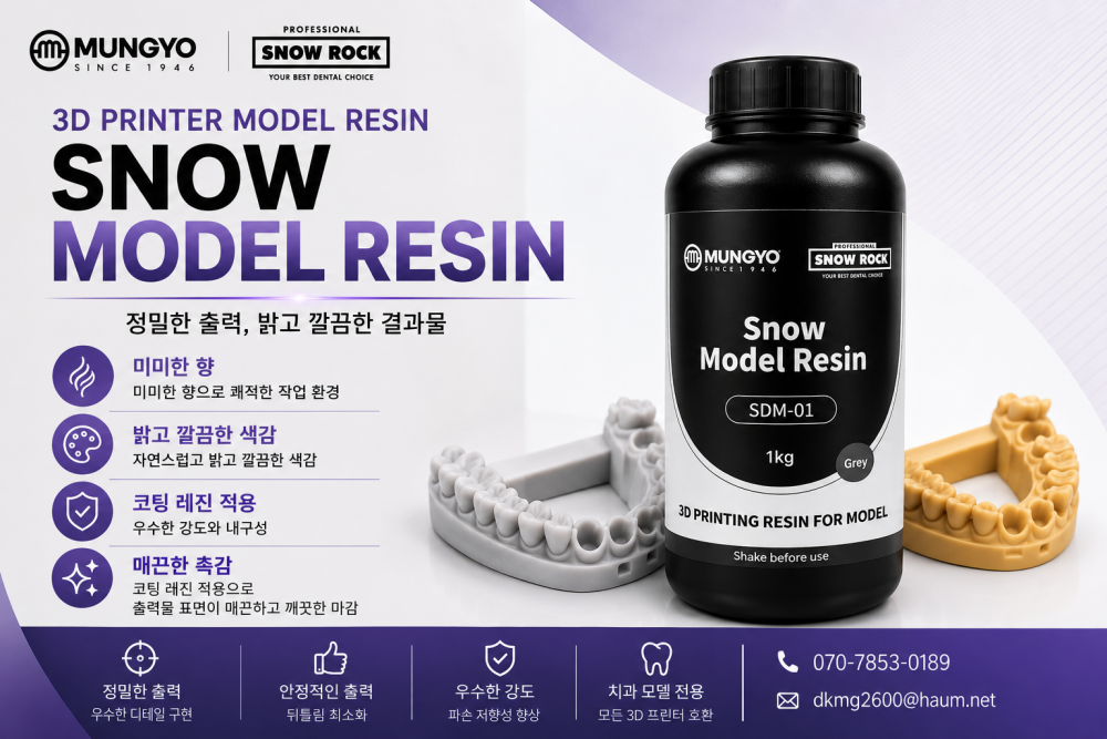 snow model RESIN